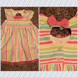 Toddler party dress pastel 3t